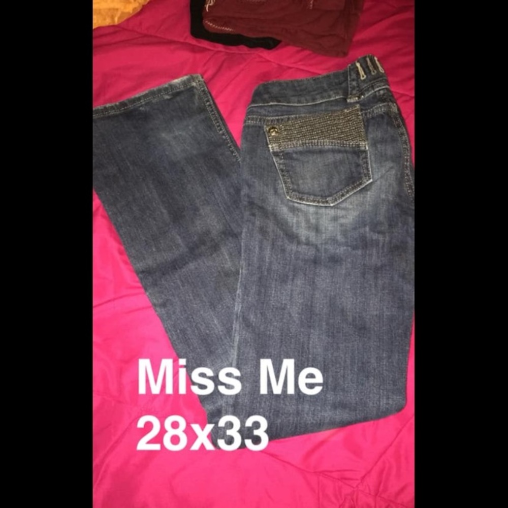 Miss Me jeans 28x33
